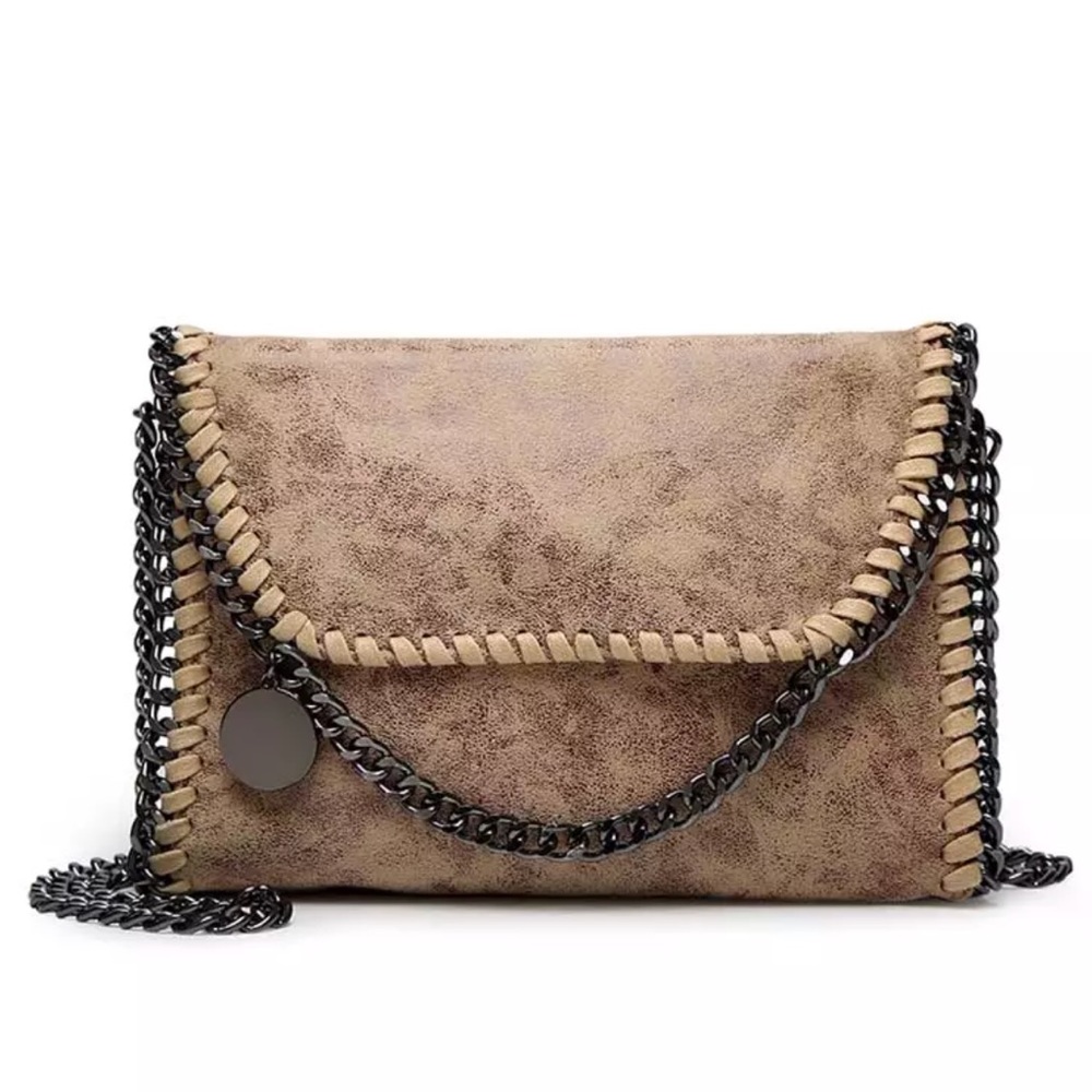 ⚡️HP! “ADRIAN” Shoulder Clutch Bag Camel
